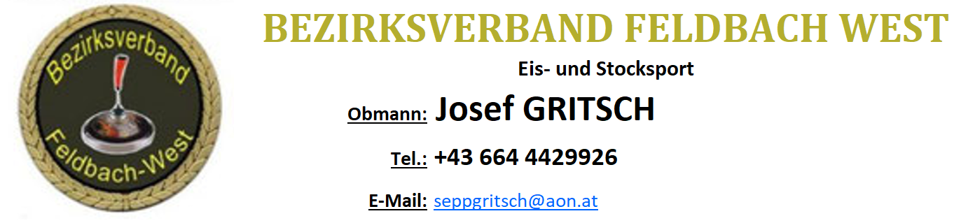 Mannschaftsmeldung BV Feldbach West - Vorlage zum ausfüllen