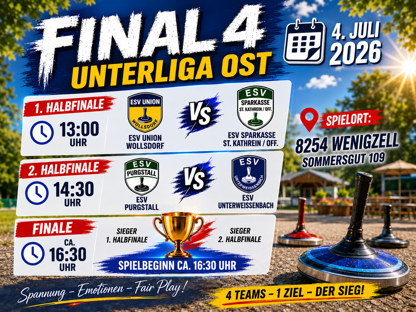 Final4 der UL Ost Herren